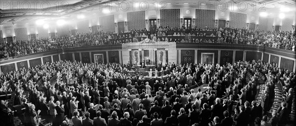 U.S. President Jimmy Carter delivering State of the Union Address to Joint Session of Congress, Washington