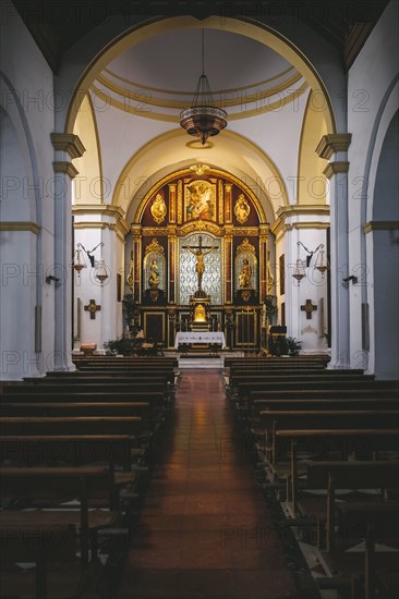 Interior of Church of Saint Anthony of Padua, Frigiliana