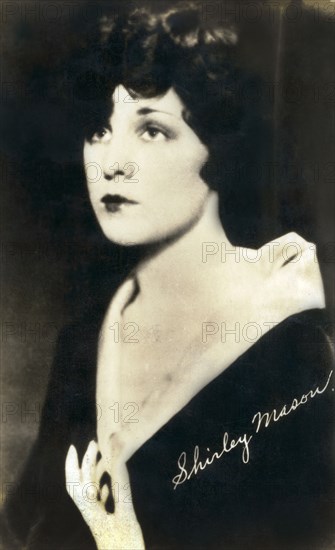 American Silent Film Actress Shirley