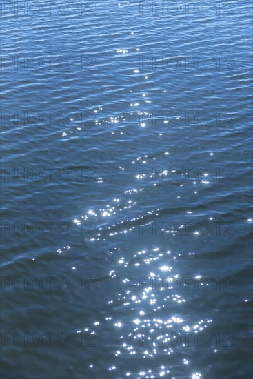 Sun Sparkling on Water