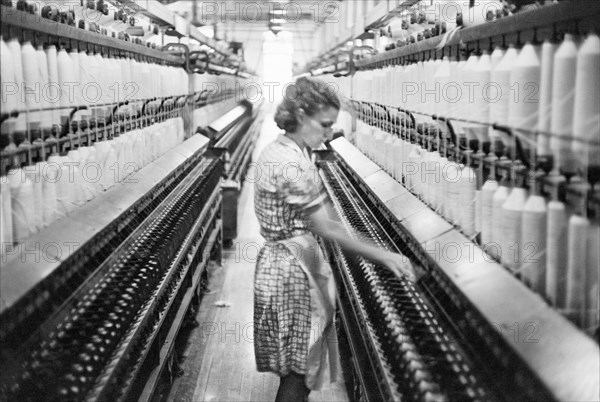 Female Worker at Mary-Leila Cotton Mill