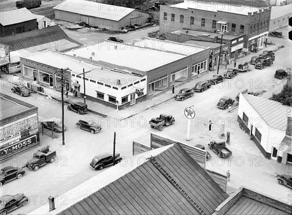 Intersection of Two Main Streets