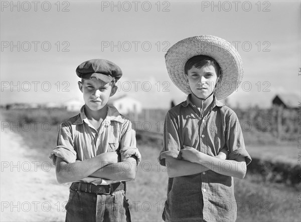 Two Cajun Children on Terrebonne Project