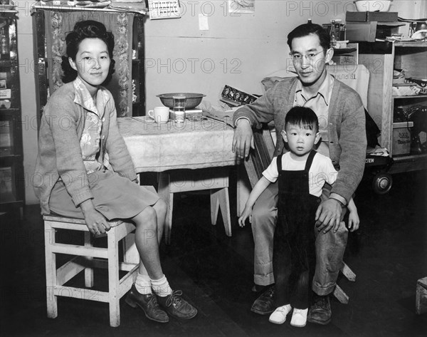 Mr. and Mrs. Henry J. Tsurutani and baby Bruce