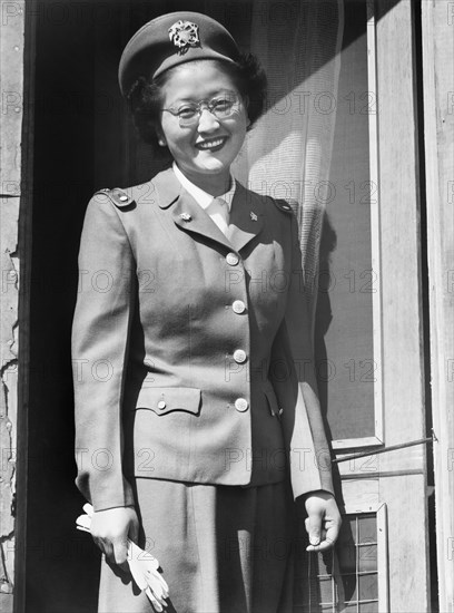 Japanese-American U.S. Naval cadet nurse