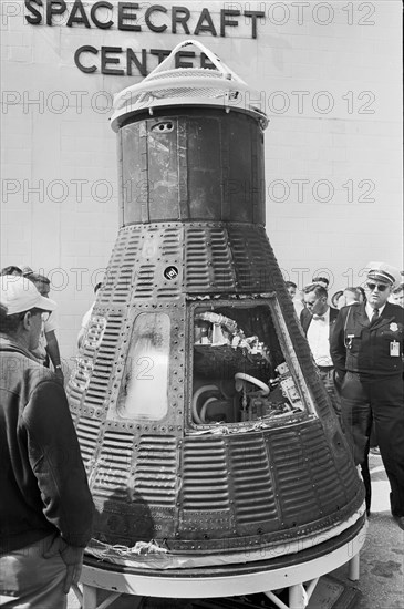 space, capsule, NASA, John Glenn, historical,