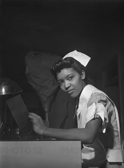 woman, African-American ethnicity, medical, nurse, historical,
