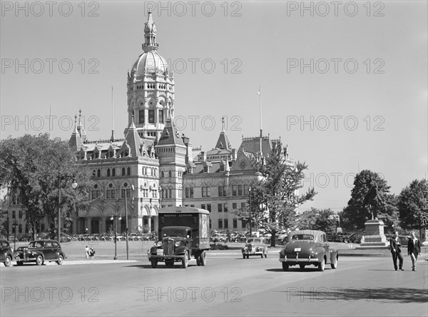 architecture, capitol building, Hartford, Connecticut, historical,