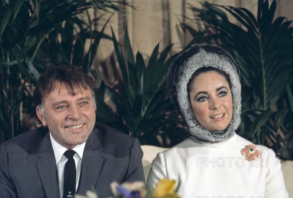 Richard Burton, Elizabeth Taylor, celebrity, entertainment, historical,