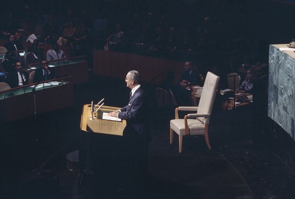 Lyndon Johnson, president, politics, United Nations, historical,