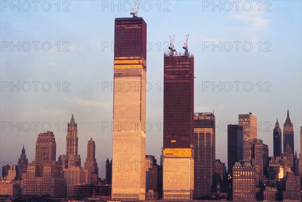 World Trade Center, new construction, New York City, Twin Towers, historical,