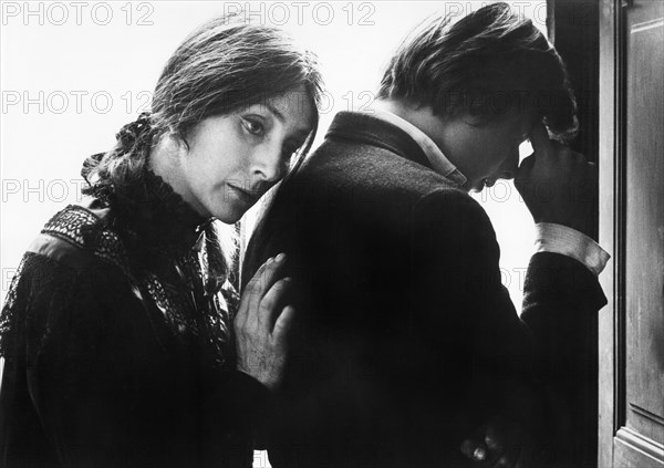 Valentina Cortese, John Moulder-Brown, actor, actress, celebrity, entertainment, historical,