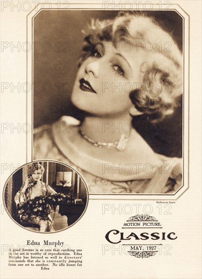 Edna Murphy, woman, actress, celebrity, entertainment, historical,