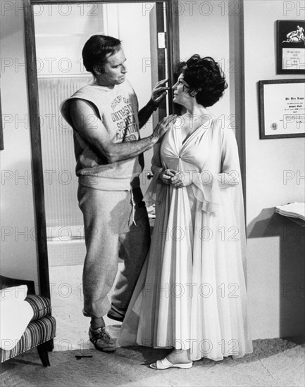 Charlton Heston, Ava Gardner, actor, actress, celebrity, entertainment, historical,