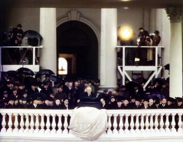 Second Presidential Inauguration of Franklin Roosevelt