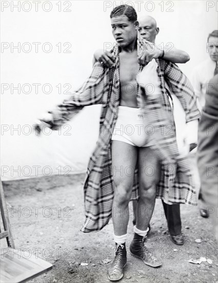 American Boxer Joe Louis