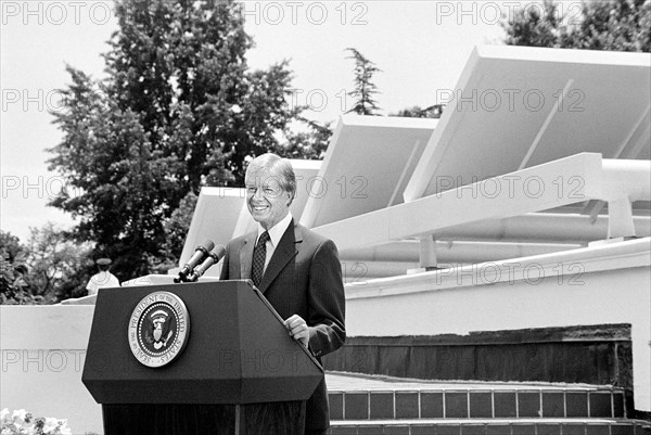 U.S. President Jimmy Carter