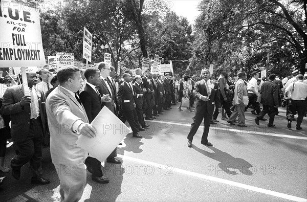 Martin Luther King with leaders