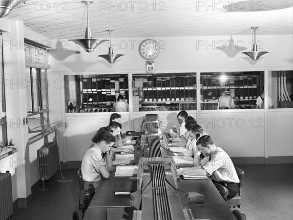 Airline Employees working in Ticket Reservation Department