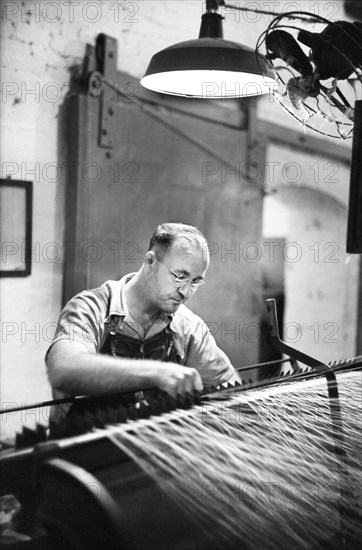 Worker at Mary-Leila Cotton Mill