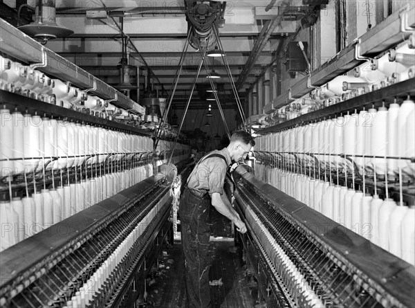 Worker at Mary-Leila Cotton Mill