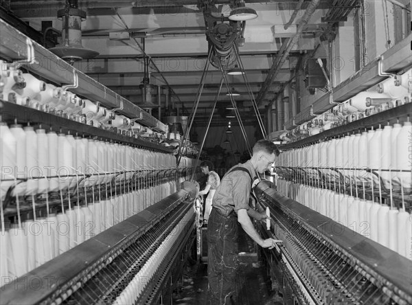 Worker at Mary-Leila Cotton Mill