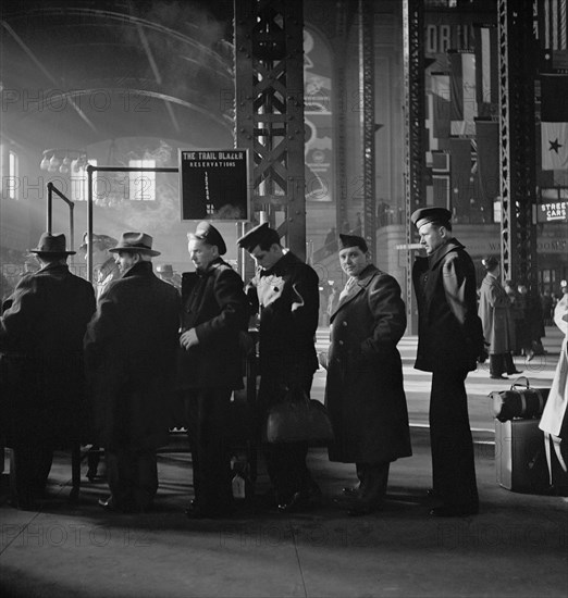 Passengers lining up for Train Reservations in the Concourse