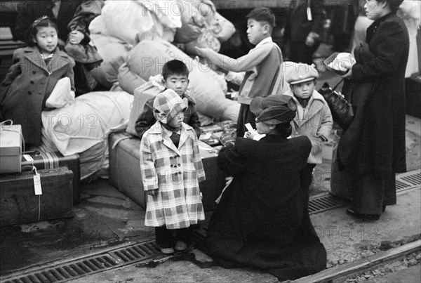 Japanese-American evacuation from West Coast areas