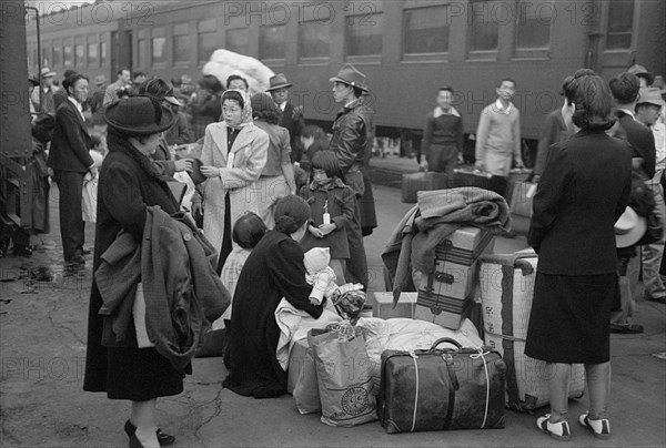 Japanese-American evacuation from West Coast areas