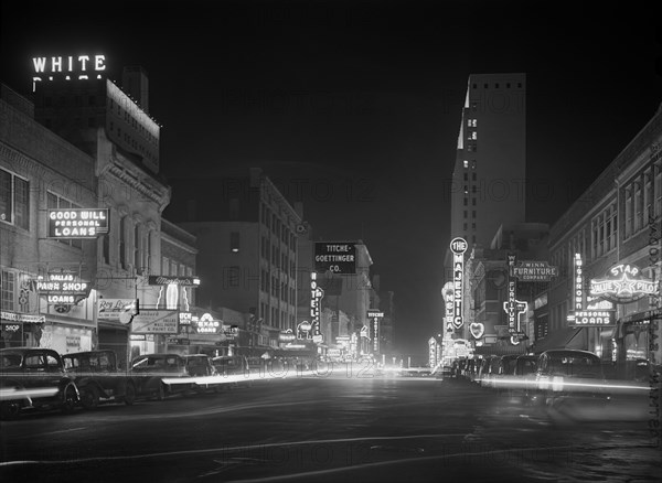 Elm Street at Night