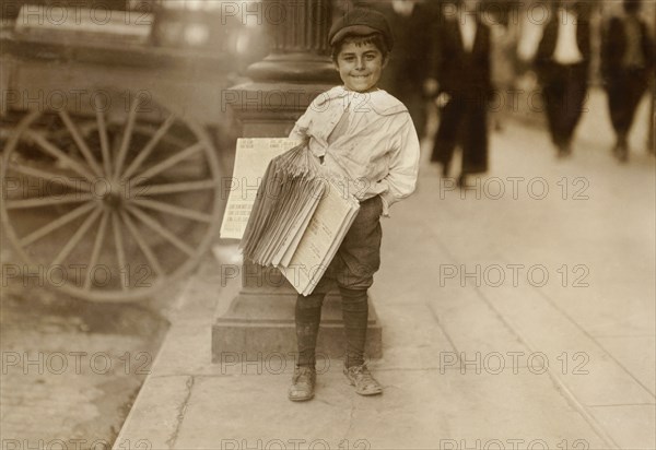 Young Newsboy