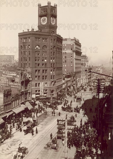 Market Street and Chronicle Building