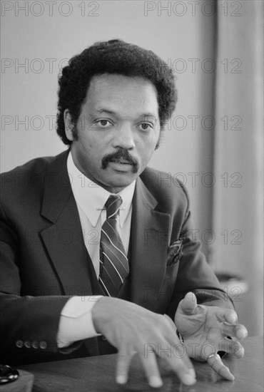 Civil Rights and Political Activist Jesse Jackson