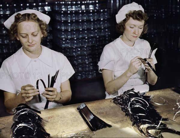 Two Female War Production Workers