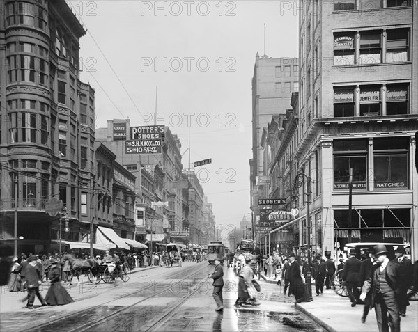 Fifth Street north from Race Street