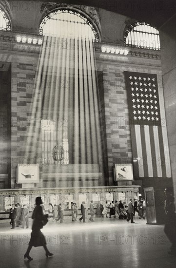 Main Concourse with sunlight streaming through windows