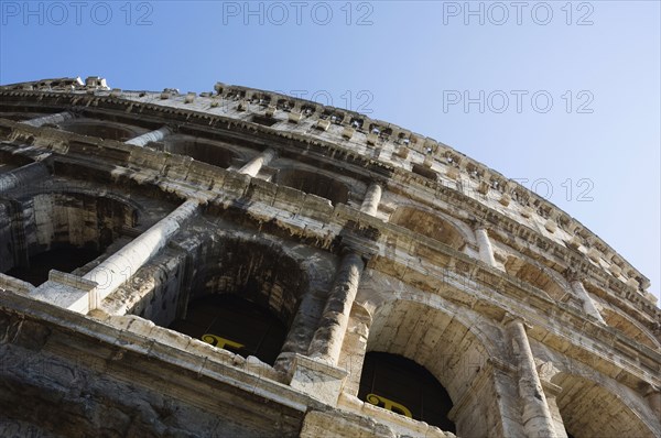 Low Angle View of Colosseum