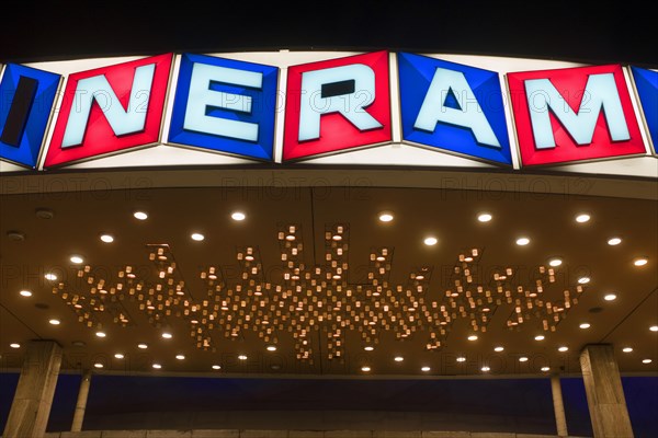 Cinerama Theater Marquee