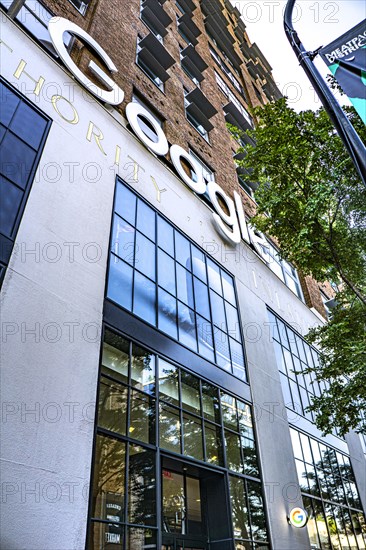 Google Building and Sign