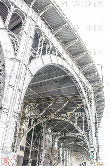 Low Angle View of Elevated Riverside Drive