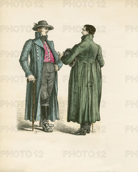 Two Men in German Folk Attire