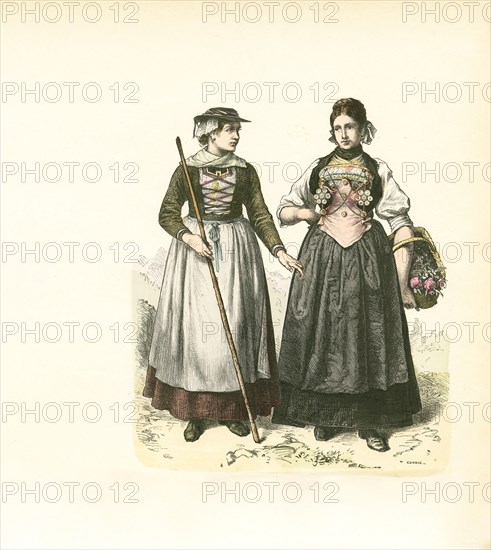 Swiss Folk Dress