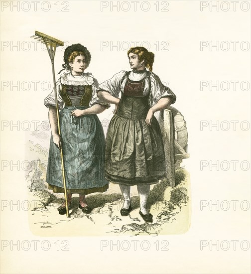 Swiss Folk Dress