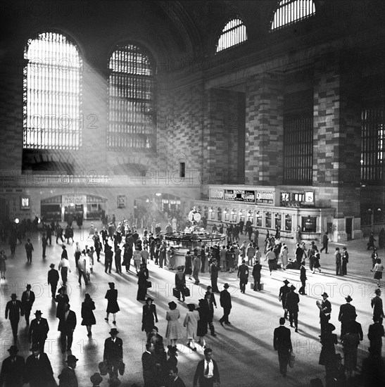 Main Concourse with sunlight streaming through windows