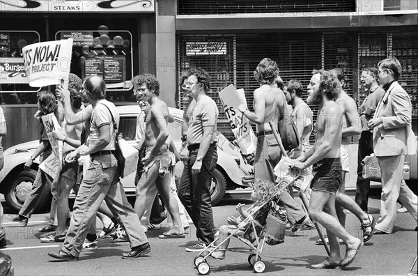 Gay Rights Demonstration during Democratic National Convention