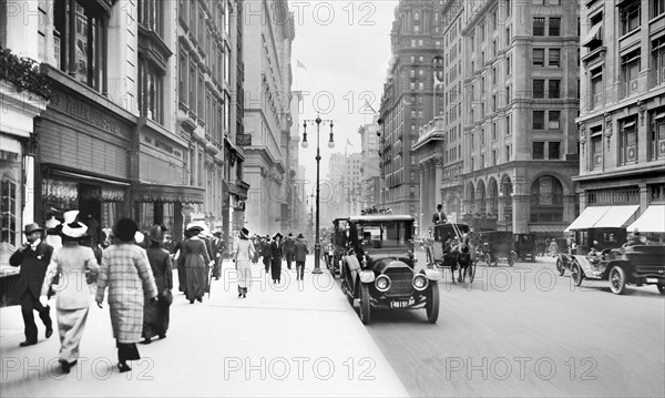 View of Fifth Avenue looking south from 36th Street