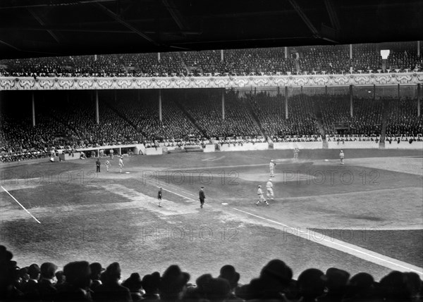 Philadelphia Athletics versus New York Giants