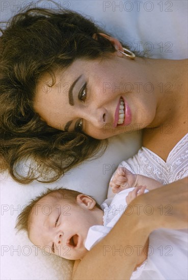 Actress Elizabeth Taylor with her Daughter Elizabeth