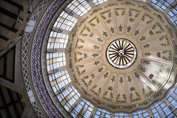 Low Angle View of Interior Dome Roof