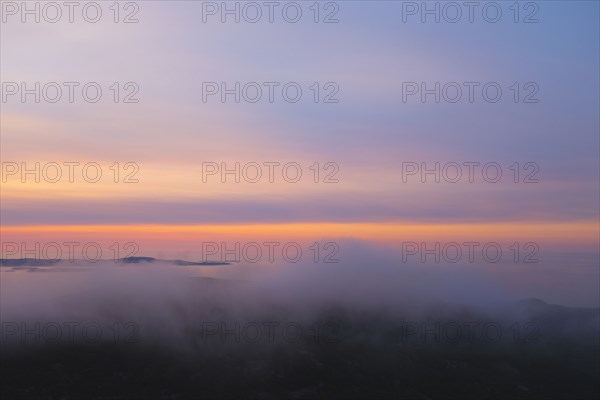 Sunrise and Fog